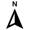 north